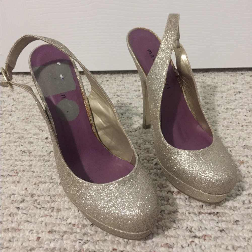 Steve Madden Madden Girl Glitter Pumps